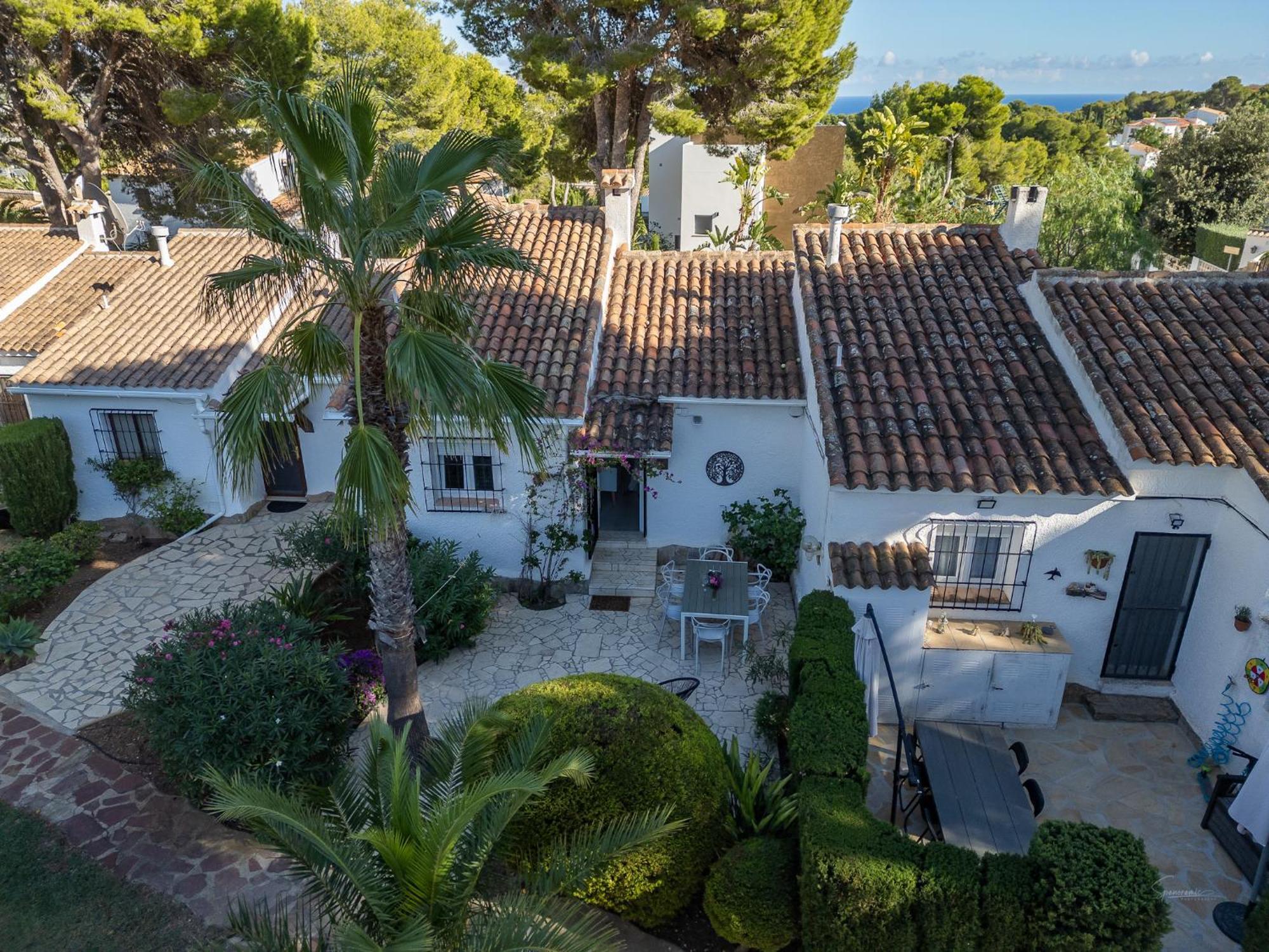 Bungalow Marquerite Moraira, 5 Minutes From Beach 特乌拉达 外观 照片