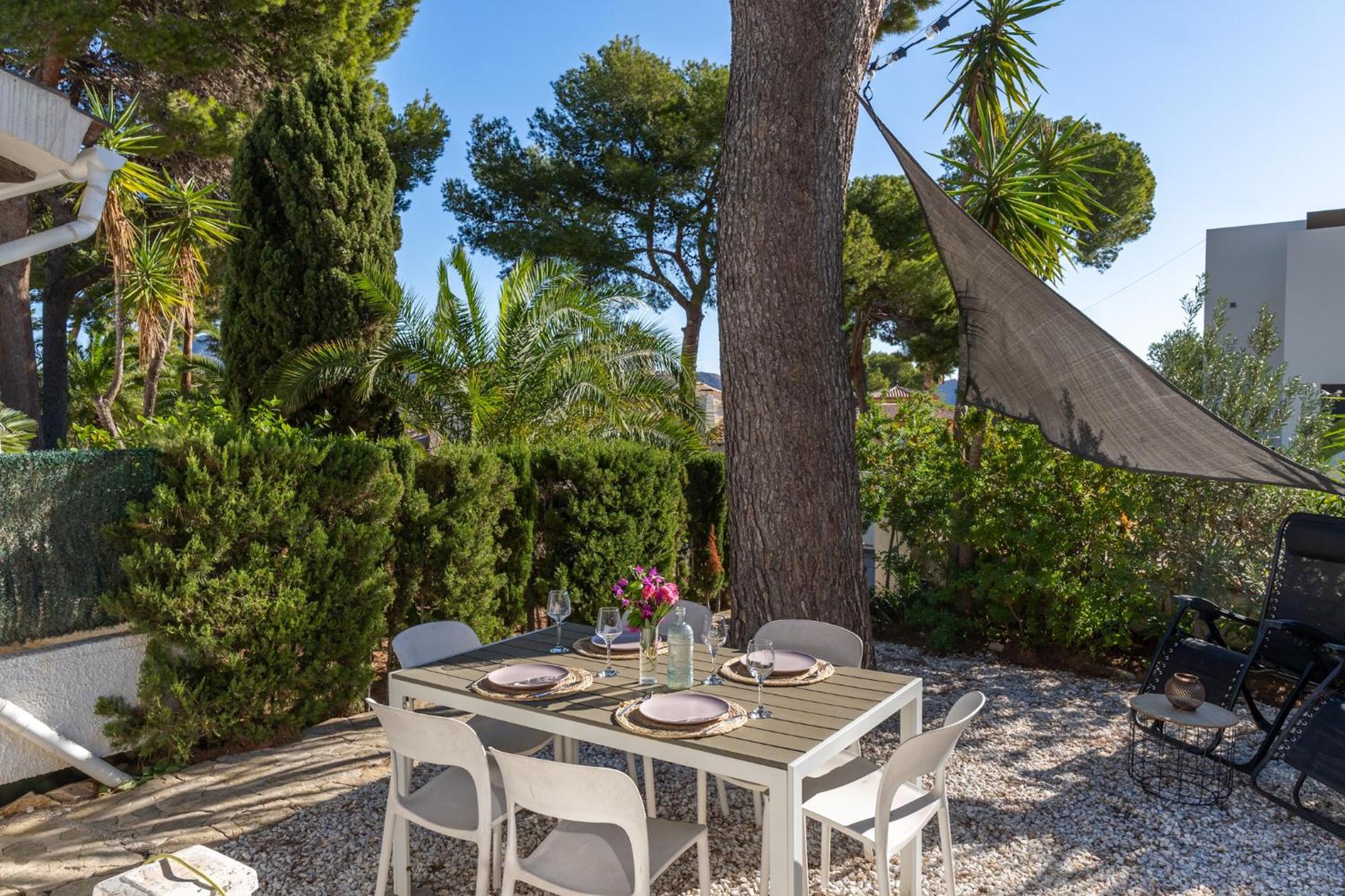 Bungalow Marquerite Moraira, 5 Minutes From Beach 特乌拉达 外观 照片